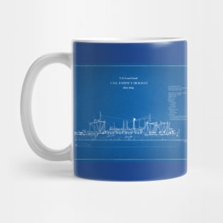 United States Coast Guard U.S.S. Joseph T. Dickman apa-13 - AD Mug